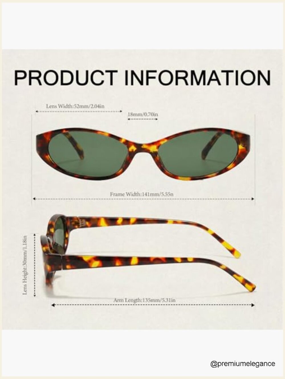 Retro Oval Sunglasses for Women - Small Chic 90s Style UV400 Lightweight Shades - Picture 4 of 7